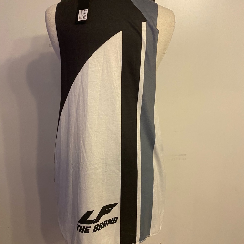 LF The Brand VINTAGE SLEEVELESS TRIM T-SHIRT🌺NWT - Picture 3 of 7